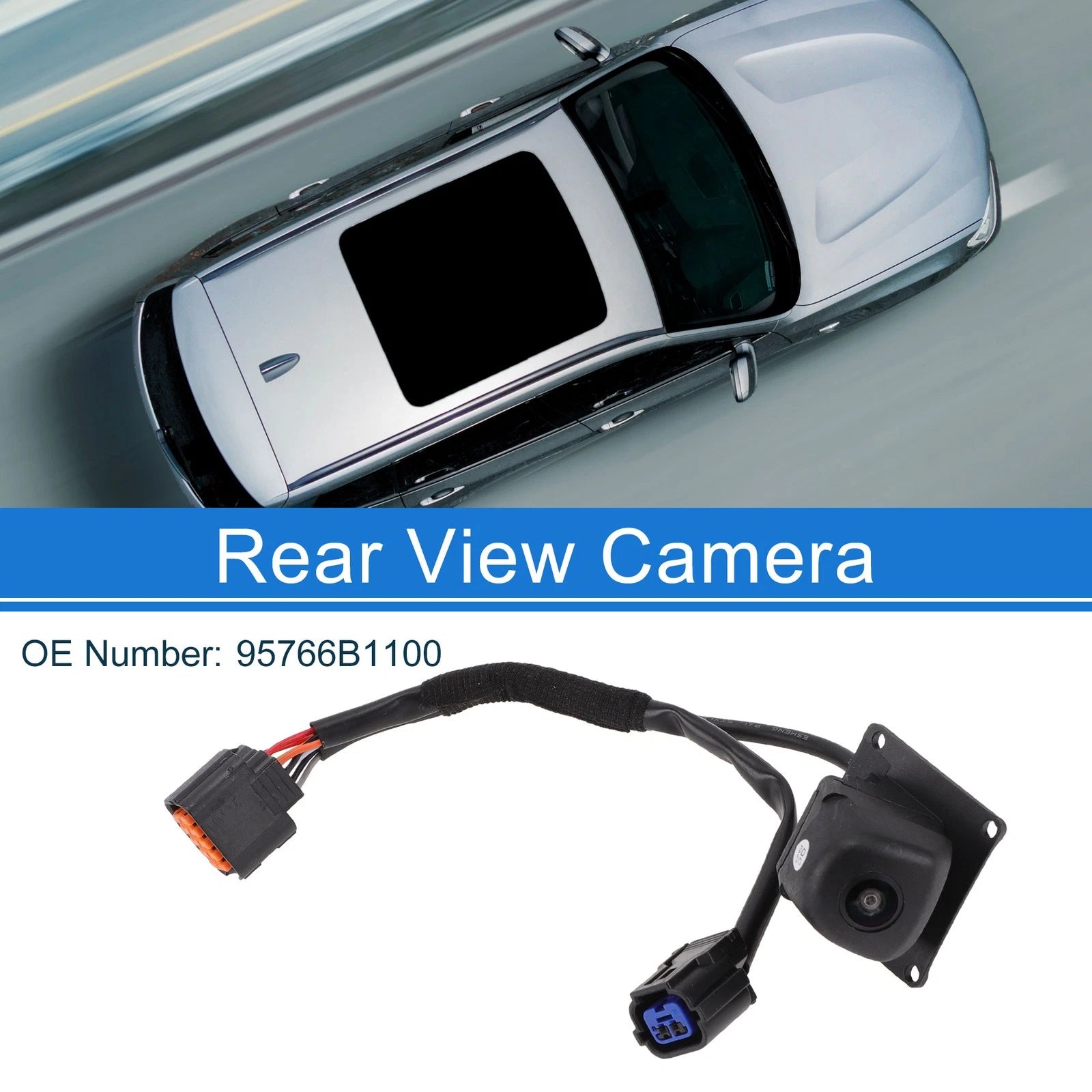 Rear View Camera for Hyundai Genesis Sedan (2015–2016) 120-180°
