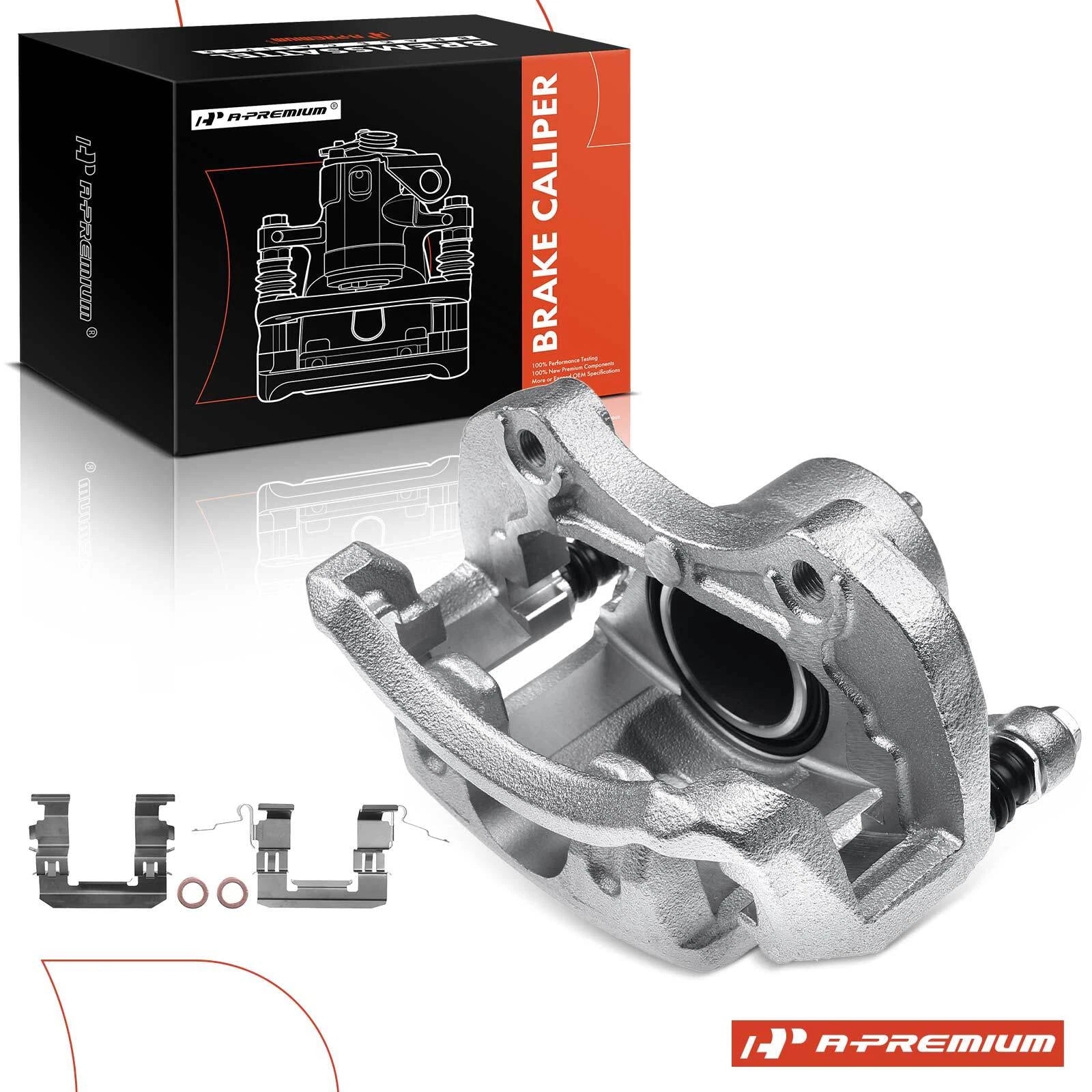 Front Driver Side Brake Caliper with Bracket for Nissan Versa (2007–2012)