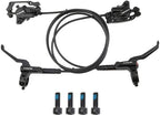 Set of 2 Hydraulic Disc Brakes for Mountain Bike (Front & Rear)