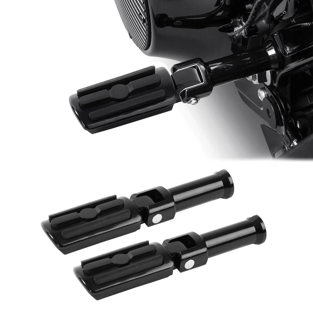 Rear Footpegs Pegs/Mount Bracket for Harley Softail Fat Boy (2018–2025)