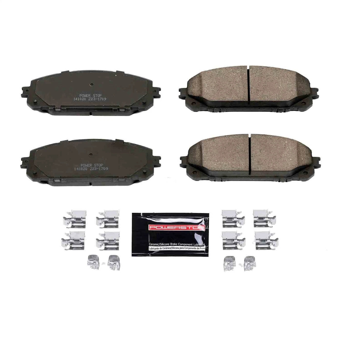 2X Powerstop Z23 Brake Pads for Jeep Cherokee (2014–2015)