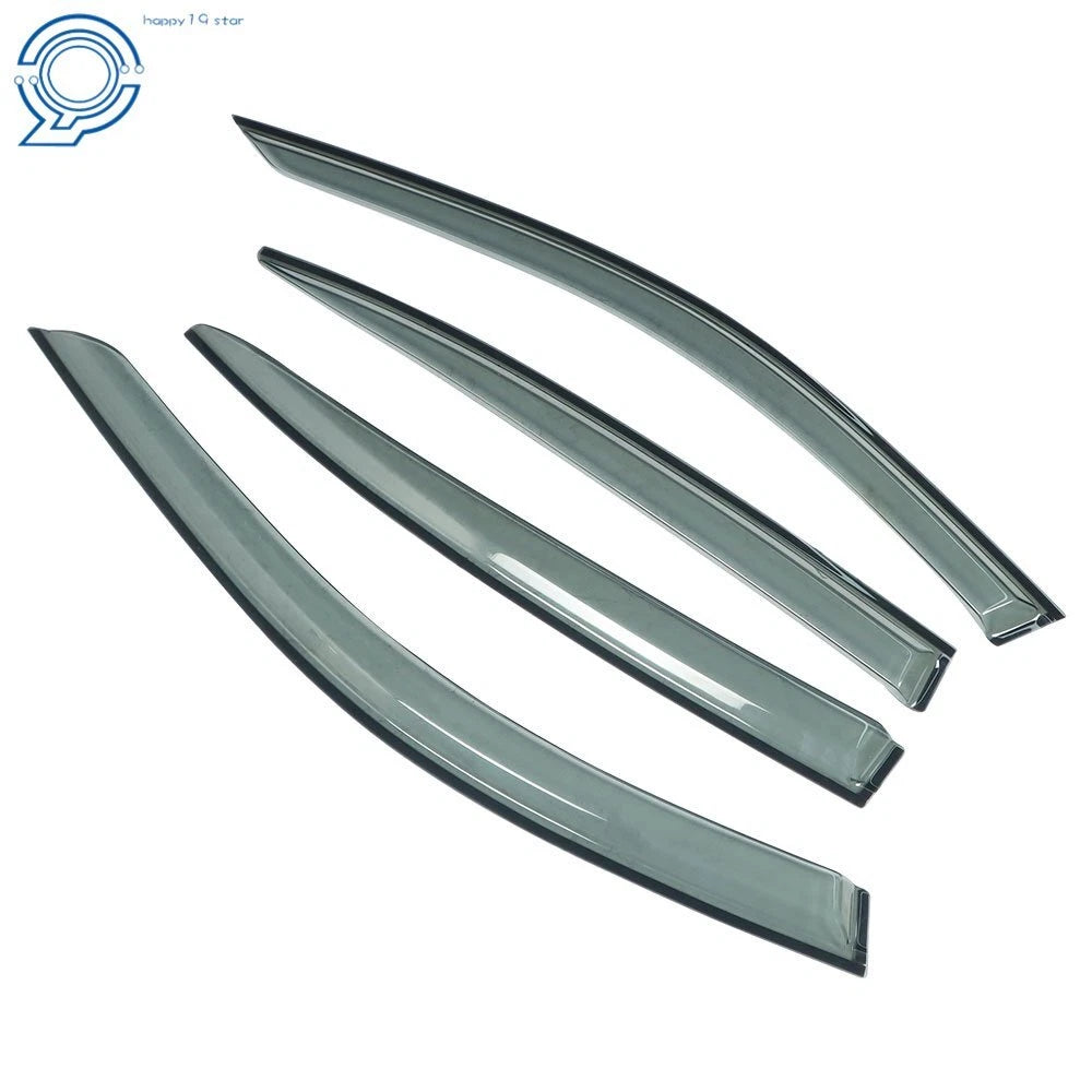 Set of 4 Window Visors for Infiniti Q50 (2014–2021) Smoke Tinted Acrylic