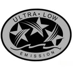 Outboard Graphic Sticker Decal for California DOT (3 Star) - Silver