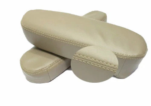 Front Seat Armrest Cover for Honda Odyssey (2005–2010) Beige Leather Synthetic