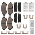 Set of 8 Ceramic Brake Pads for Buick Century (2004-2005) Regal (1997-2004)