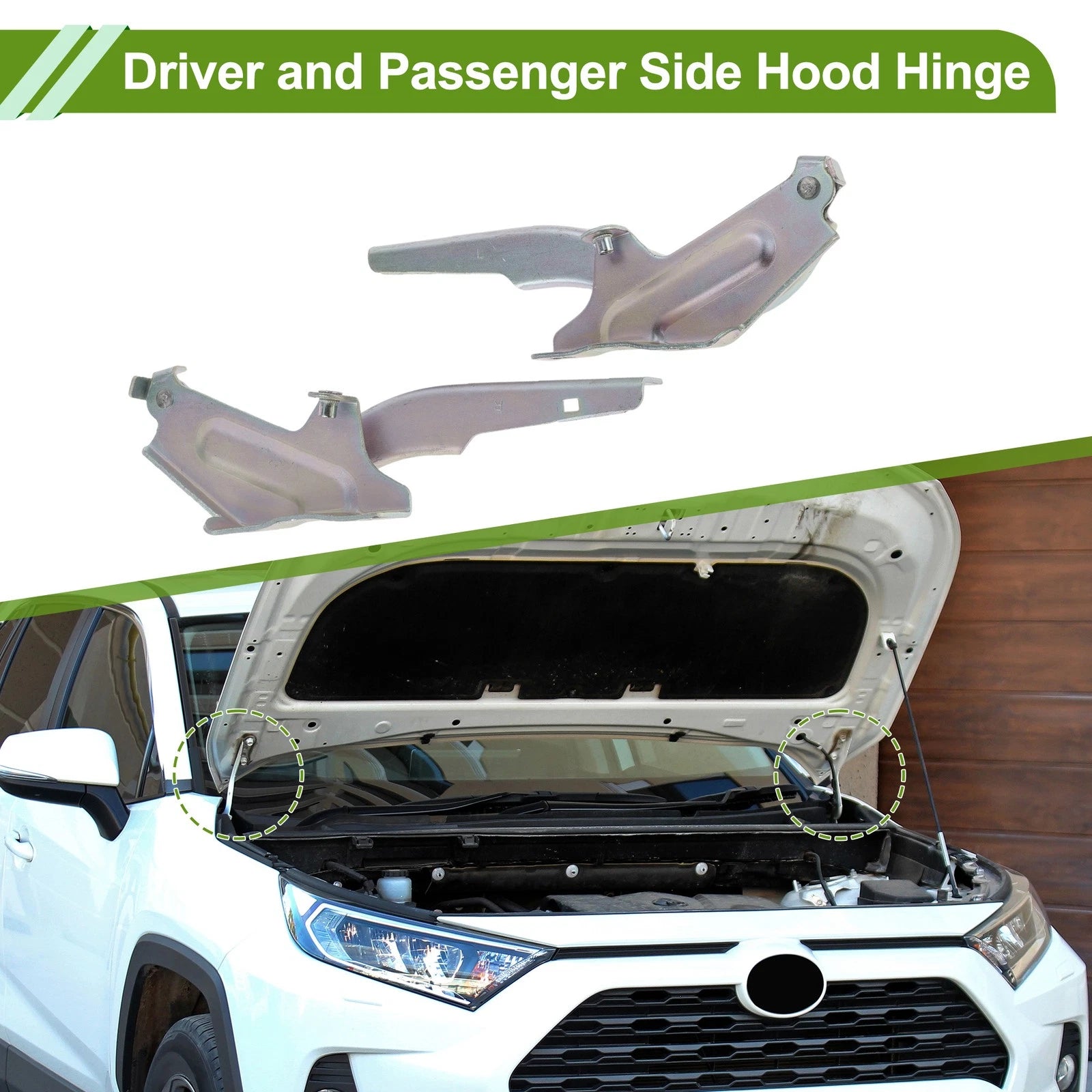 Hood Hinges for Nissan Sentra (2020–2024) 1 Pair