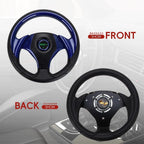 12.5" Blue Steering Wheel for EZGO TXT RXV Yamaha Club Car