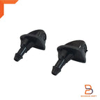 Pair Windshield Washer Nozzle Jet for Nissan Navara D21 Pathfinder (86-97)
