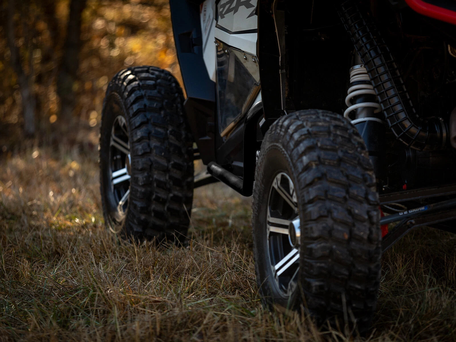 Heavy Duty Nerf Bars for Polaris RZR XP Turbo (2016–2023) - Black