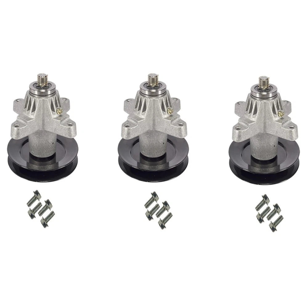 3X Spindle Assembly with Bolts for Cub Cadet (Replaces 1724491)