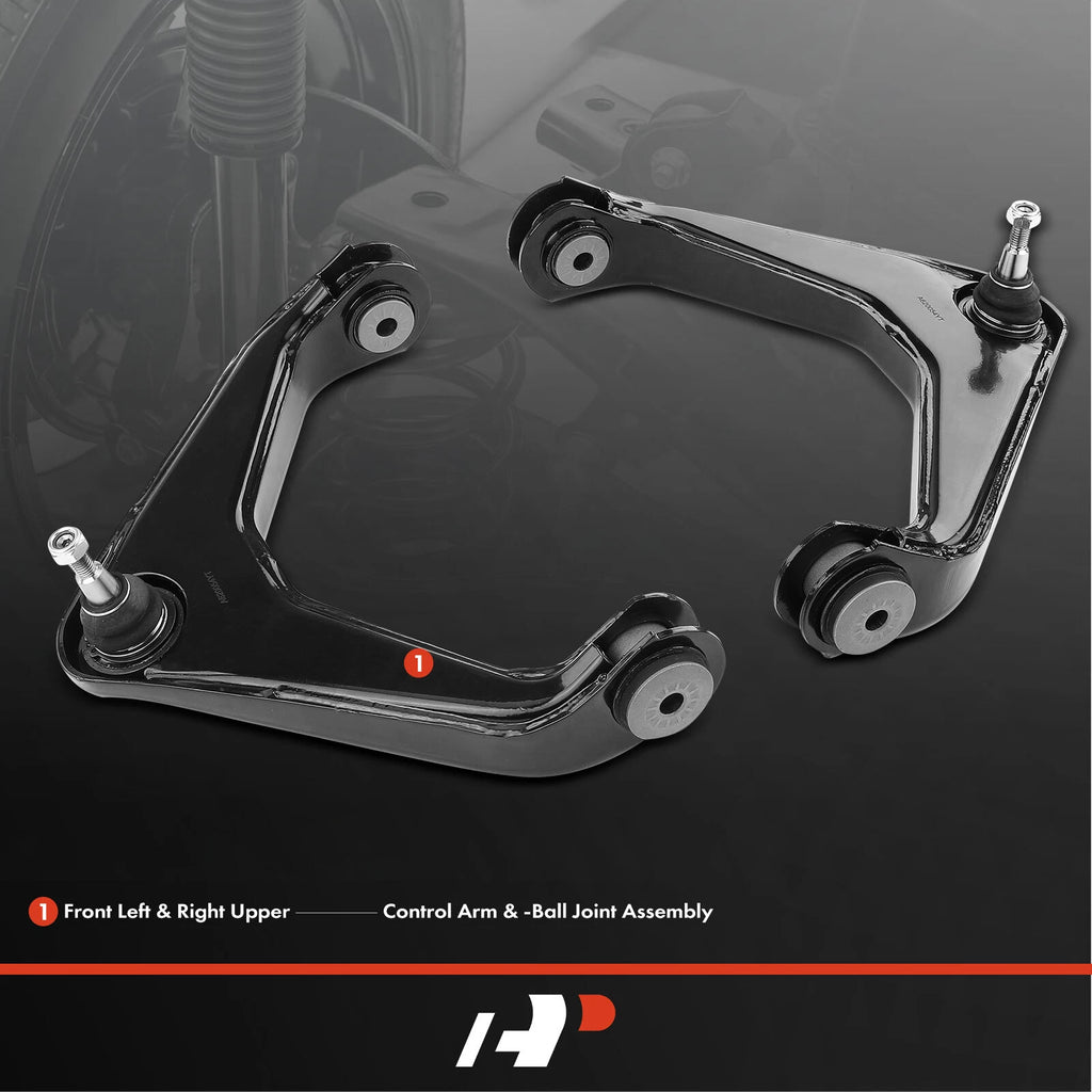 2X Front Upper Control Arm with Ball Joint for Chevy GMC Hummer