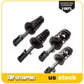 Set of 4 Complete Struts with Coil Springs for Toyota Camry, Avalon