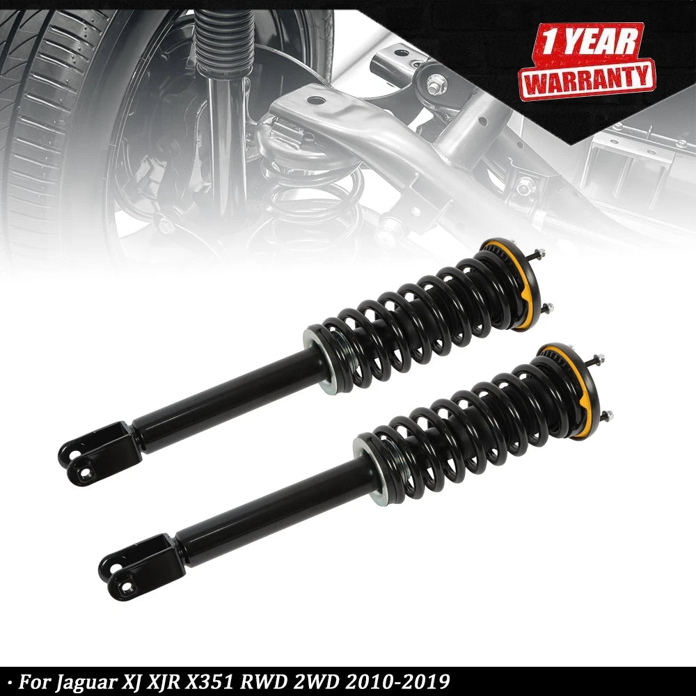 2X Front Shock Struts Assembly for Jaguar XJ XJR X351 (2010â2019)