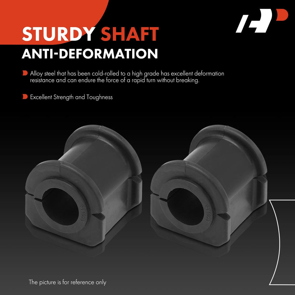 2x Rear to Frame Sway Bar Bushing Kit for Chevy Malibu (2004-2011)