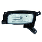 Replacement Black Passenger Side Fog Light Assembly For 2014-2015 Kia Sorento