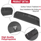Front Lower Bumper Valance Panel Skid Plate Cap for Toyota Tacoma (2016–2023)