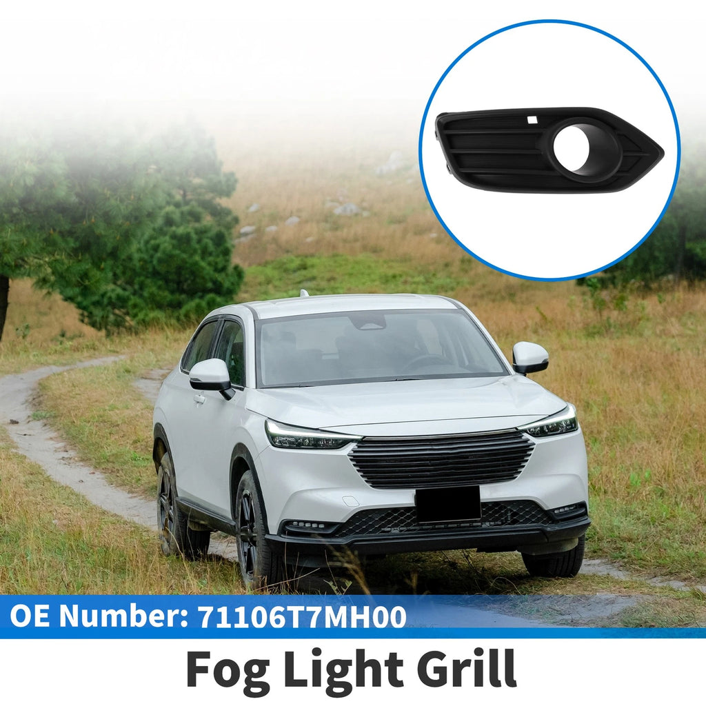 Front Left Fog Light Grill No. 71106T7MH00 for Honda HR-V (2019–2022)