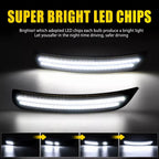 Smoked LED Side Marker Lights for Chrysler 300 (2015–2023)