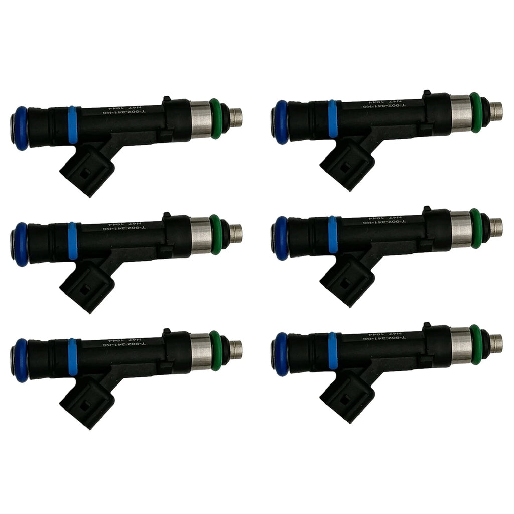 Set of 6 Fuel Injectors for Jeep Dodge Mitsubishi 3.7L (2004–2012)
