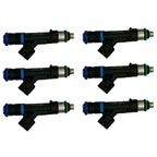Set of 6 Fuel Injectors for Jeep Dodge Mitsubishi 3.7L (2004–2012)