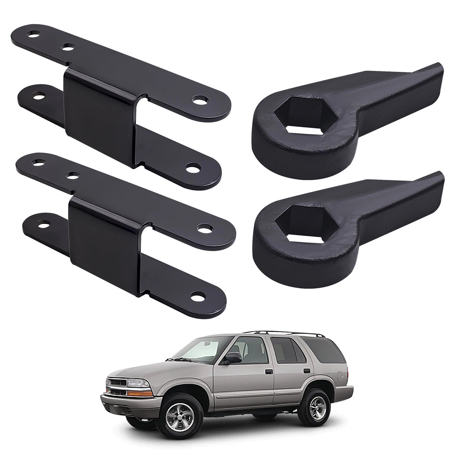 Lift Kit Set for Chevy S10 (1982-2005) - 1" to 3" Front & Rear
