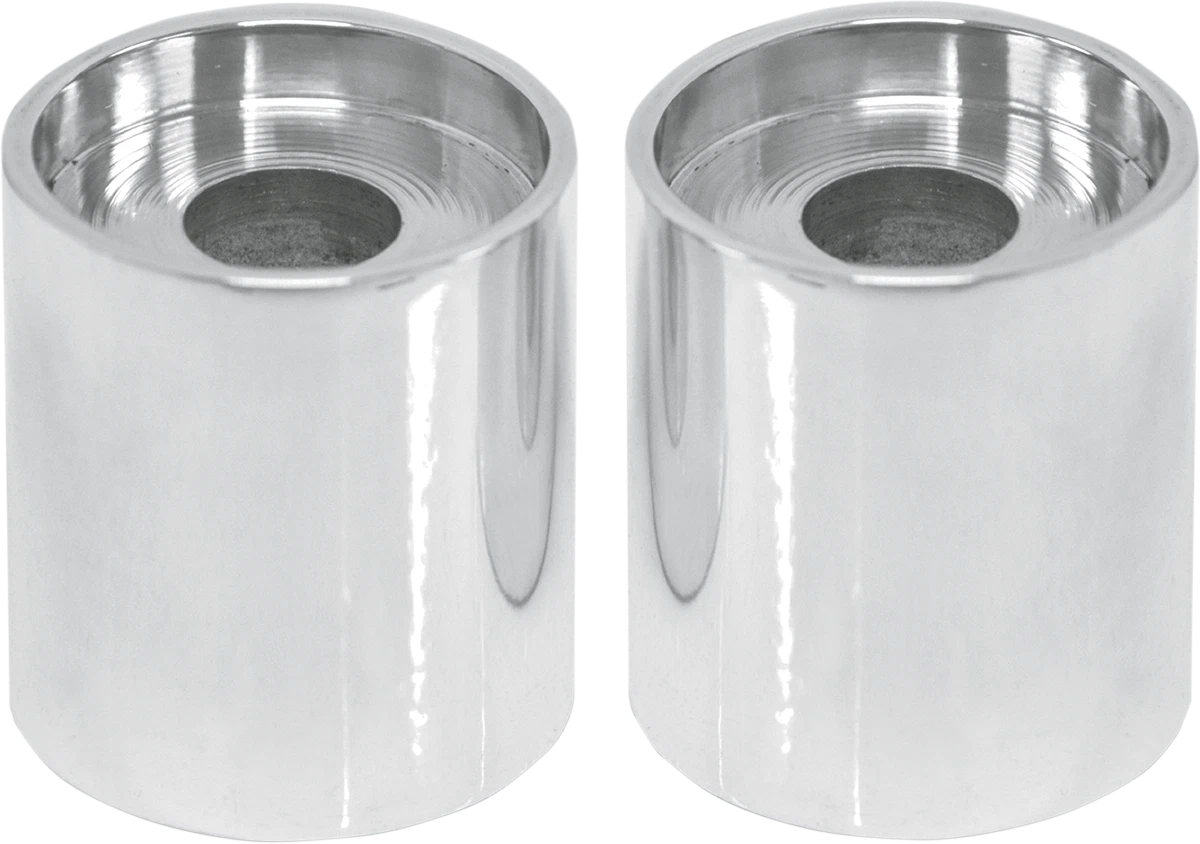 1-1/2" Chrome Handlebar Riser Extensions for LA Choppers (LA-7413-02)