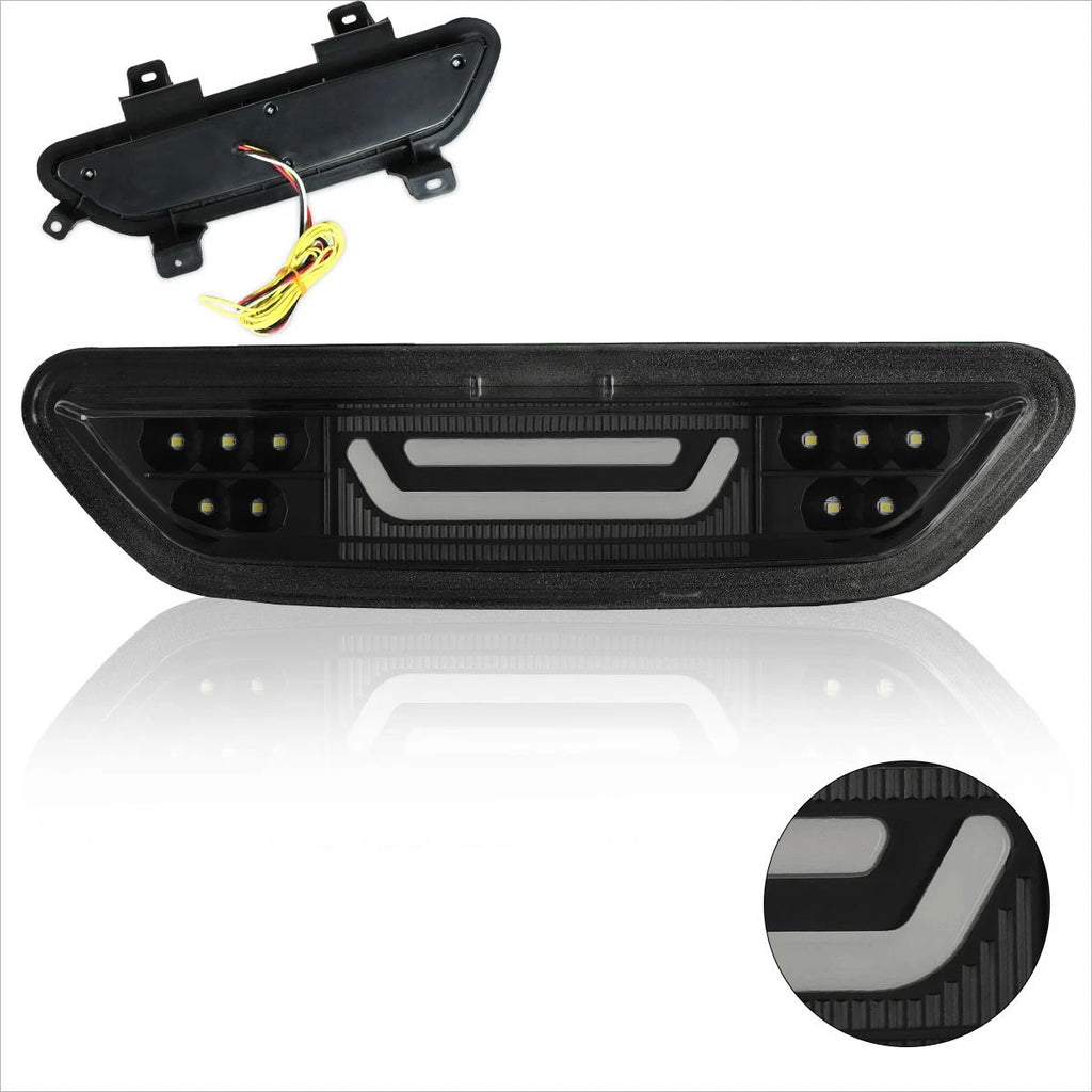 3D LED Bar Tail Brake Light for Ford Mustang (2015–2018)