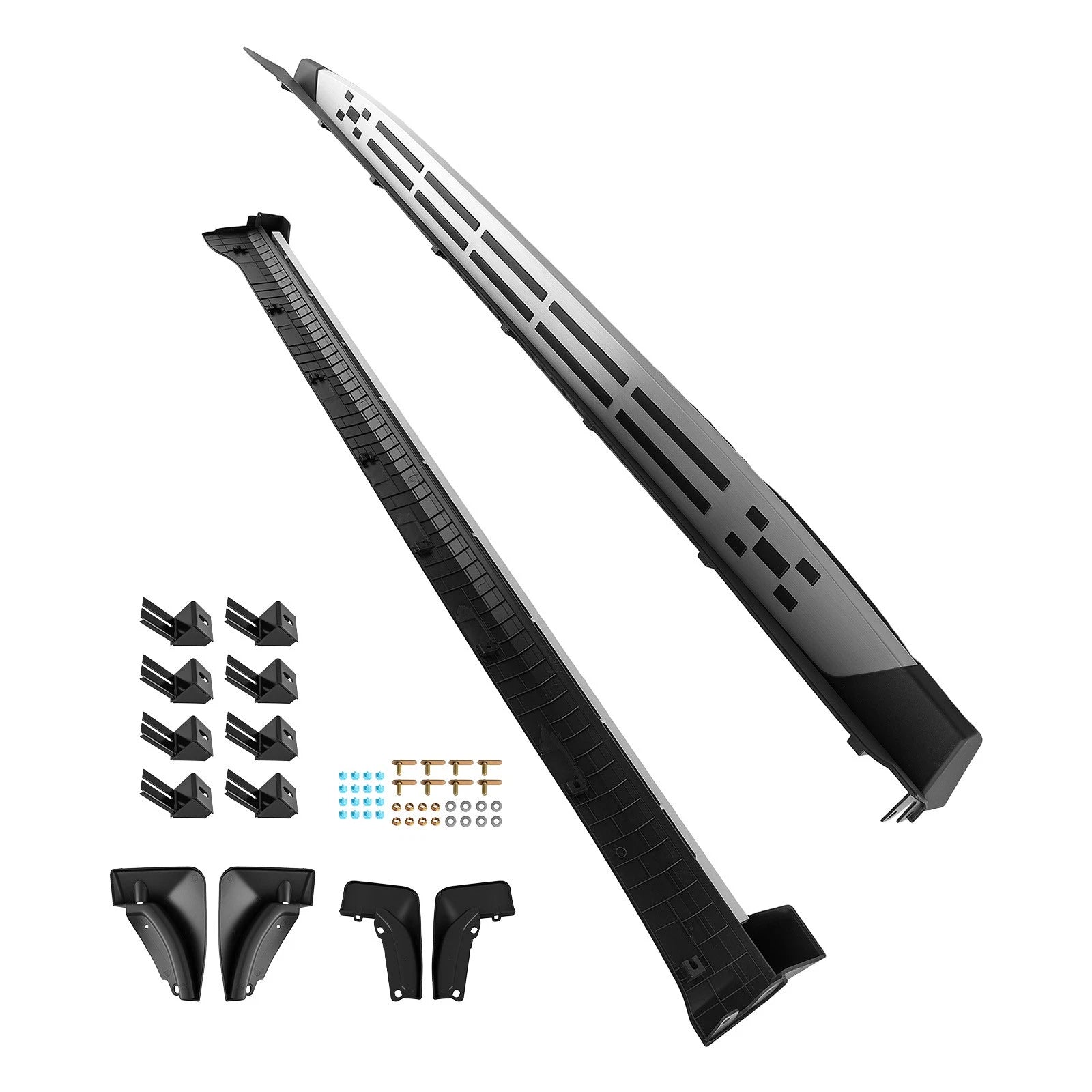 Running Board Nerf Bar for Hyundai Santa Fe (2024–2025) Black Non-Slip