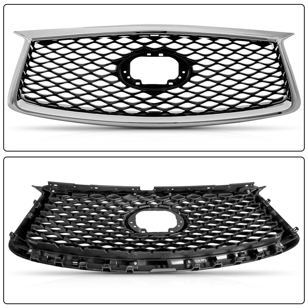 Front Upper Grille for Infiniti QX50 (2019–2022)