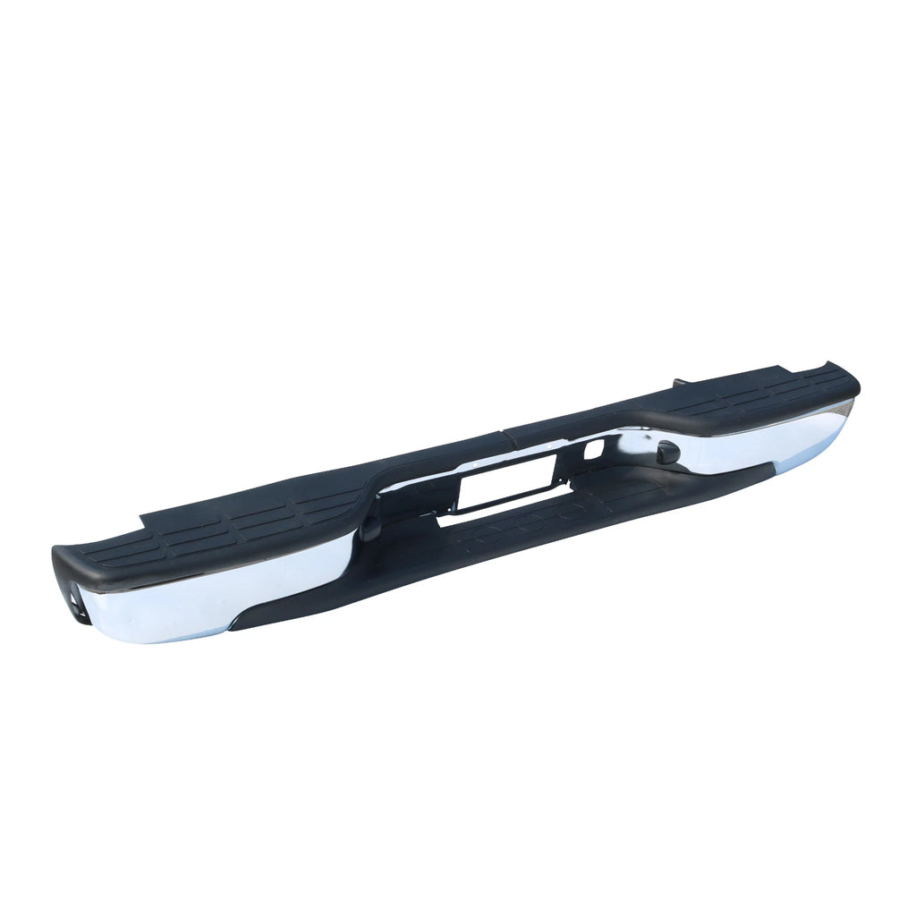 Chrome Rear Bumper for Chevy Silverado GMC Sierra 1500 2500 (1999-2007)