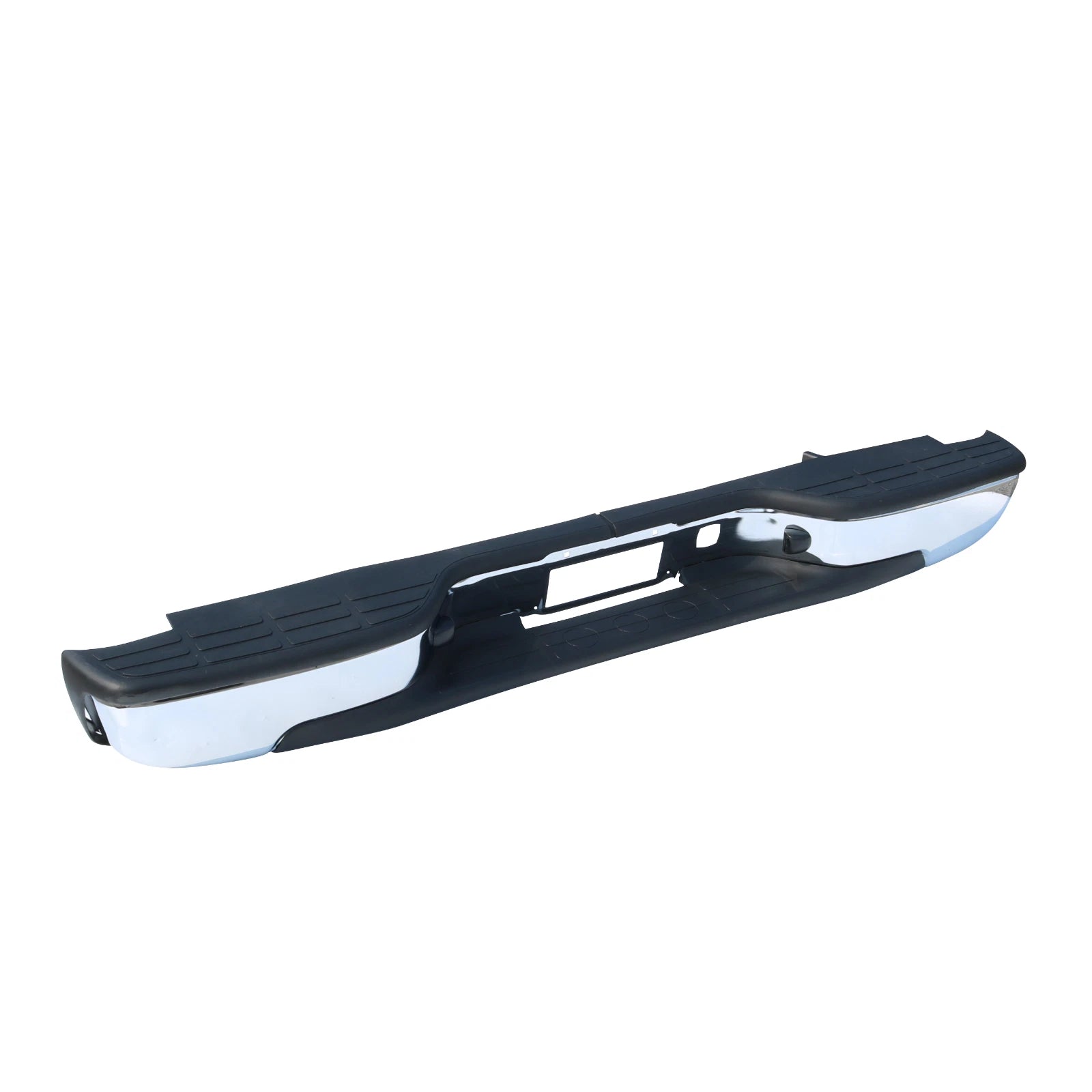Chrome Rear Bumper for Chevy Silverado GMC Sierra 1500 2500 (1999-2007)