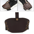 Leather Shifter Cover Boot Protector for Motorcycle - Brown