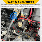 Car Battery Disconnect Switch for Universal Vehicles