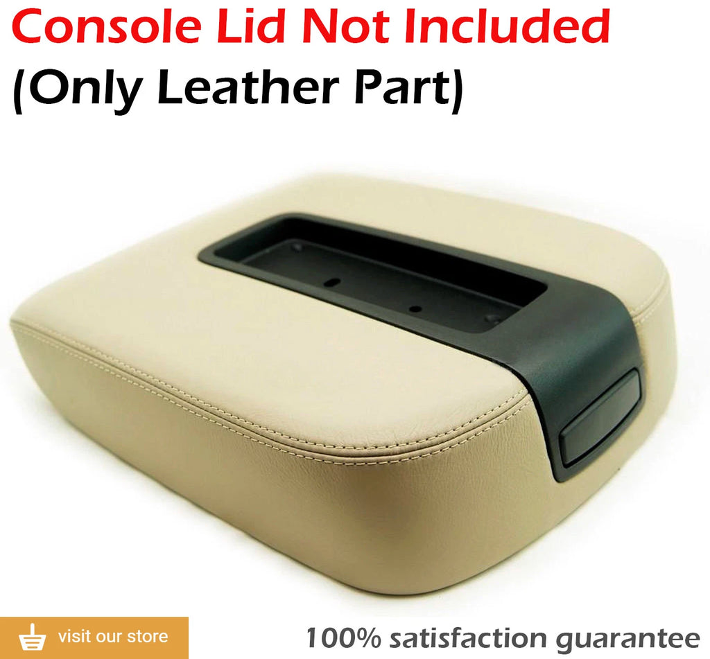 Center Console Armrest for Chevy Tahoe Suburban (2007–2013) Beige Leather