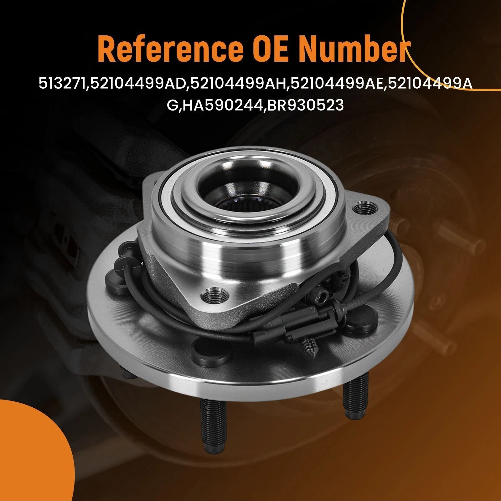 Wheel Hub Bearing for Chrysler Aspen (2007-2009)