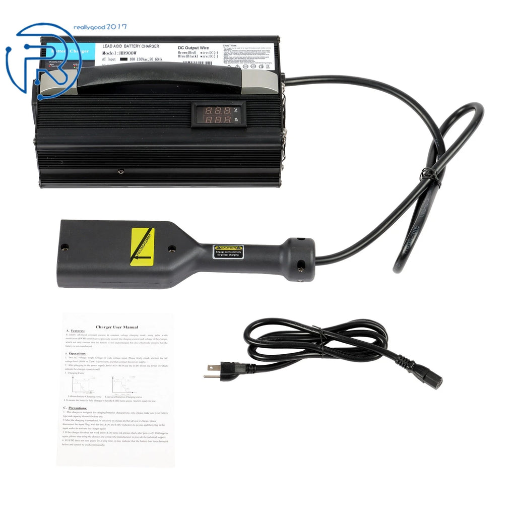 Powerwise D Style Plug for EZGO TXT Golf Cart (1996–Present) 36V 20A