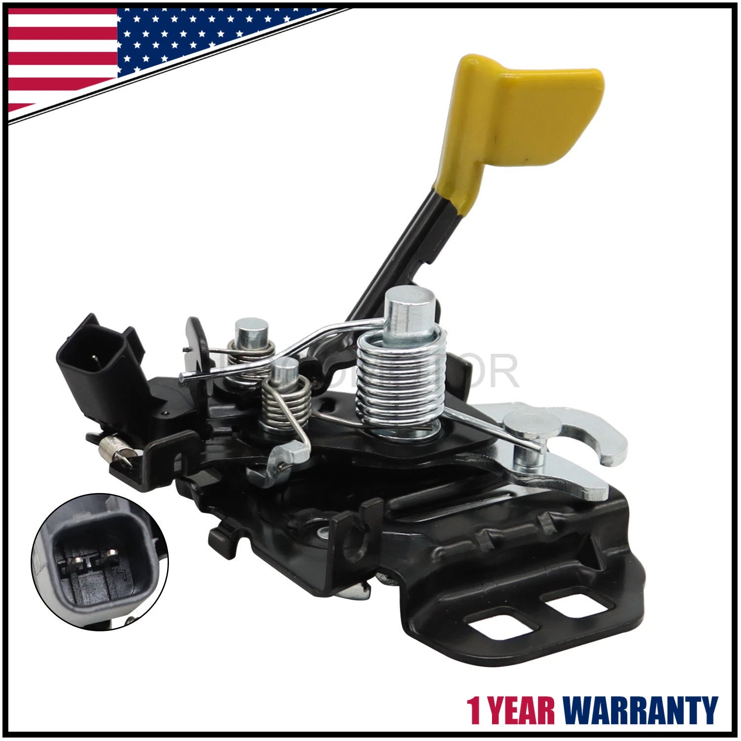 Hood Lock Latch for Ford Mustang (2015–2019) 2.3L 3.7L 5.2L