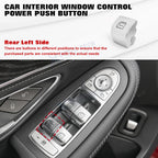 Rear Left Power Window Master Switch Repair Button Cap for Benz C-Class (2015-2021)