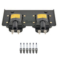 Set of 7 Ignition Coil & Spark Plug Kit for Supra XJ6 911 H6 L6 (Bosch, Denso)