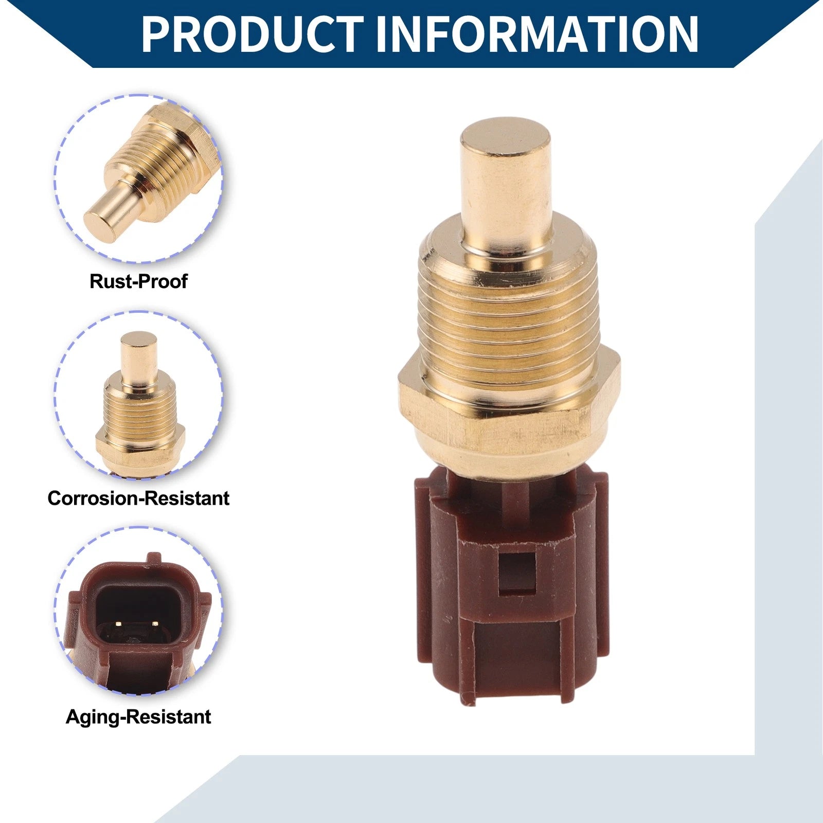 Engine Coolant Temperature Sensor for Ford (1994–2000) No.F6DZ10884AA
