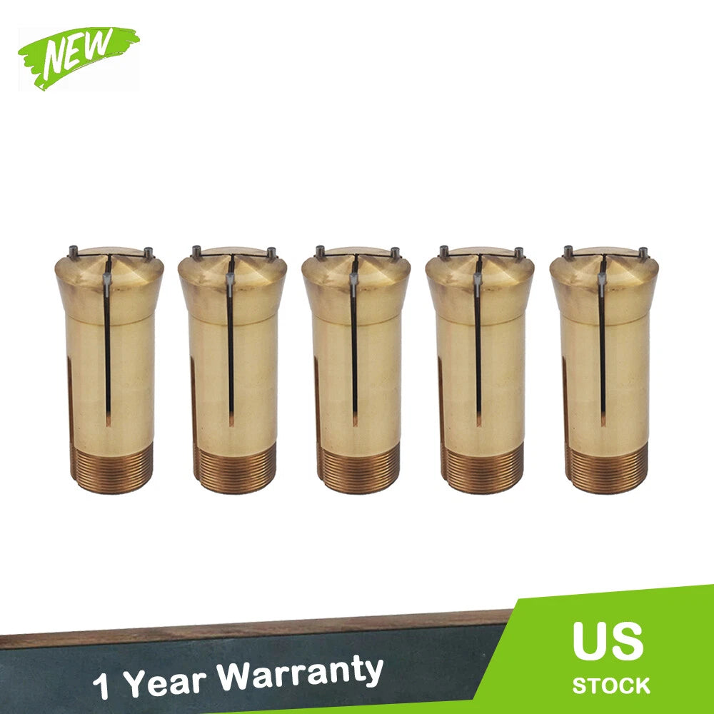 5PCS 1/16" Brass Collet for Lathe Milling Holder (YYYY–YYYY)
