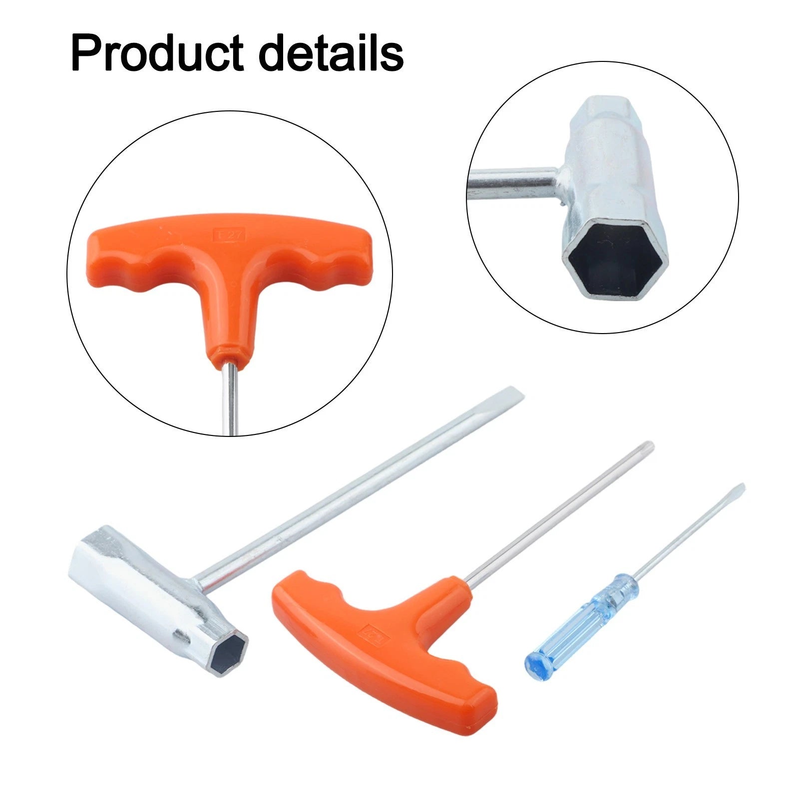 3X Chain Saw Wrench Set for Universal Use (Portable)
