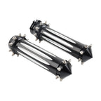 CNC Spikes 1'' Motorcycle Hand Grips for Harley Touring Dyna Softail