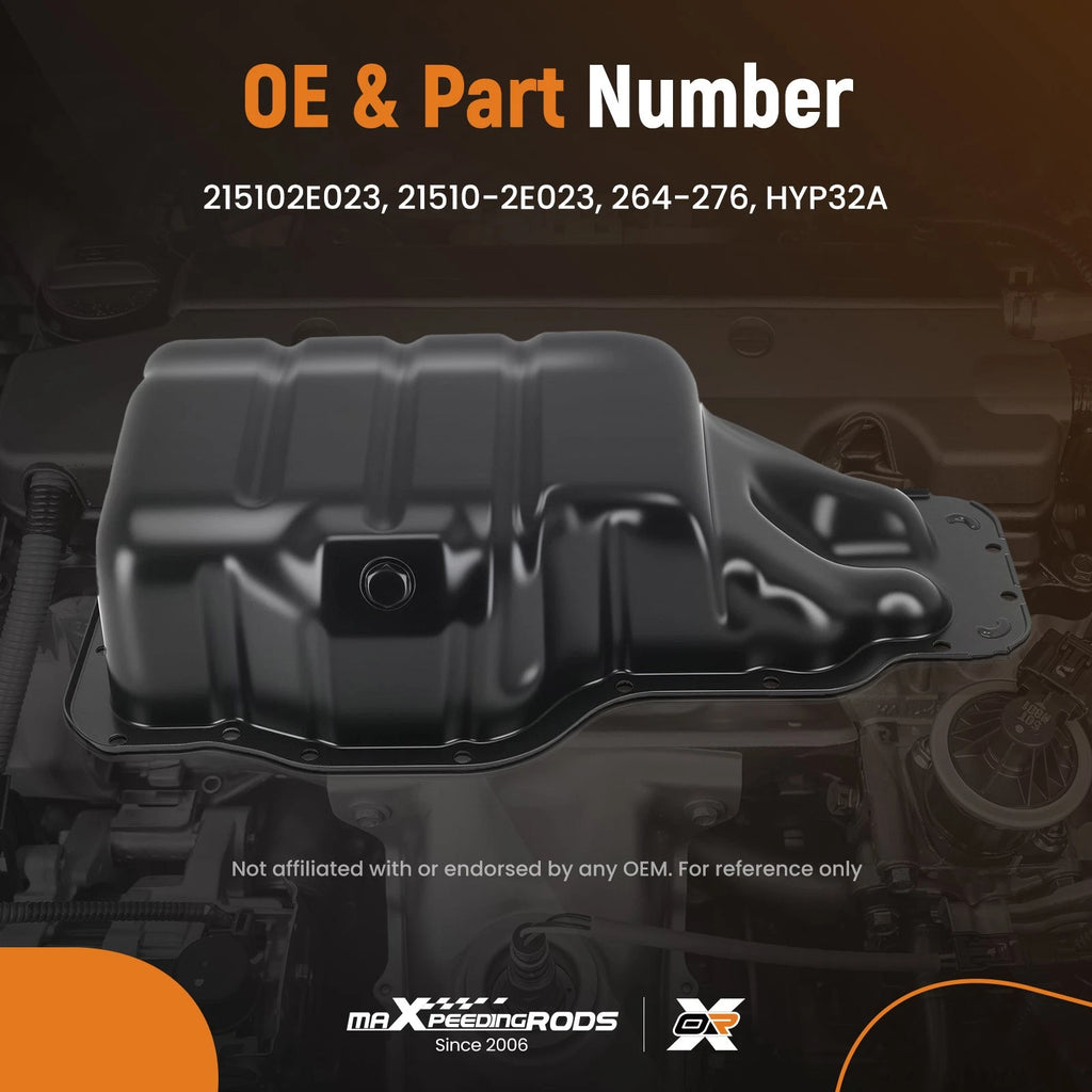 Engine Oil Pan Assembly for Hyundai Elantra Kia Forte Soul (2015–2020)