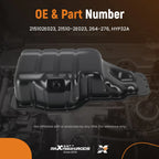 Engine Oil Pan Assembly for Hyundai Elantra Kia Forte Soul (2015–2020)