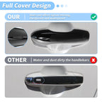 Door Handle Cover Protector for Toyota Camry Corolla (2019–2025) Glossy Black