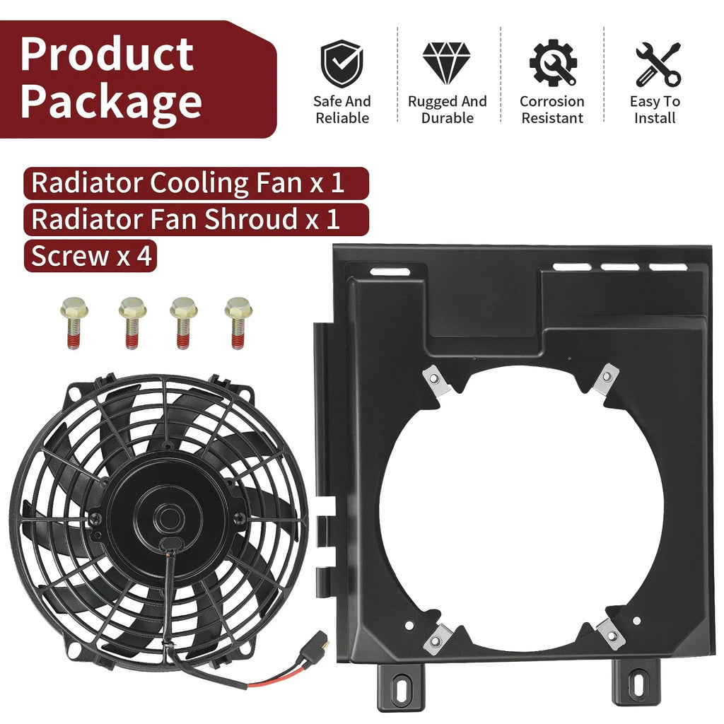 Radiator Fan for Polaris Sportsman 500 4X4 6x6 (2000-2003)