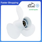 Aluminum Outboard Propeller 11-3/4"x10" for Yamaha 25-60HP (13 Spline, RH)