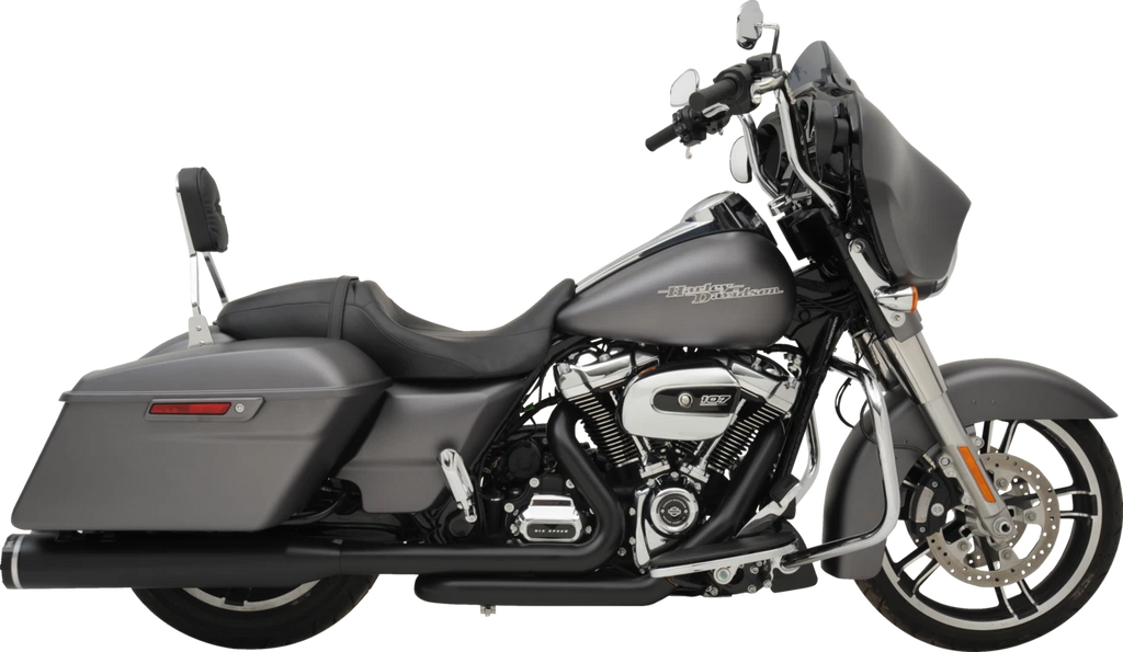 2-into-1-into-2 Dominator-SR Exhaust System for - Black