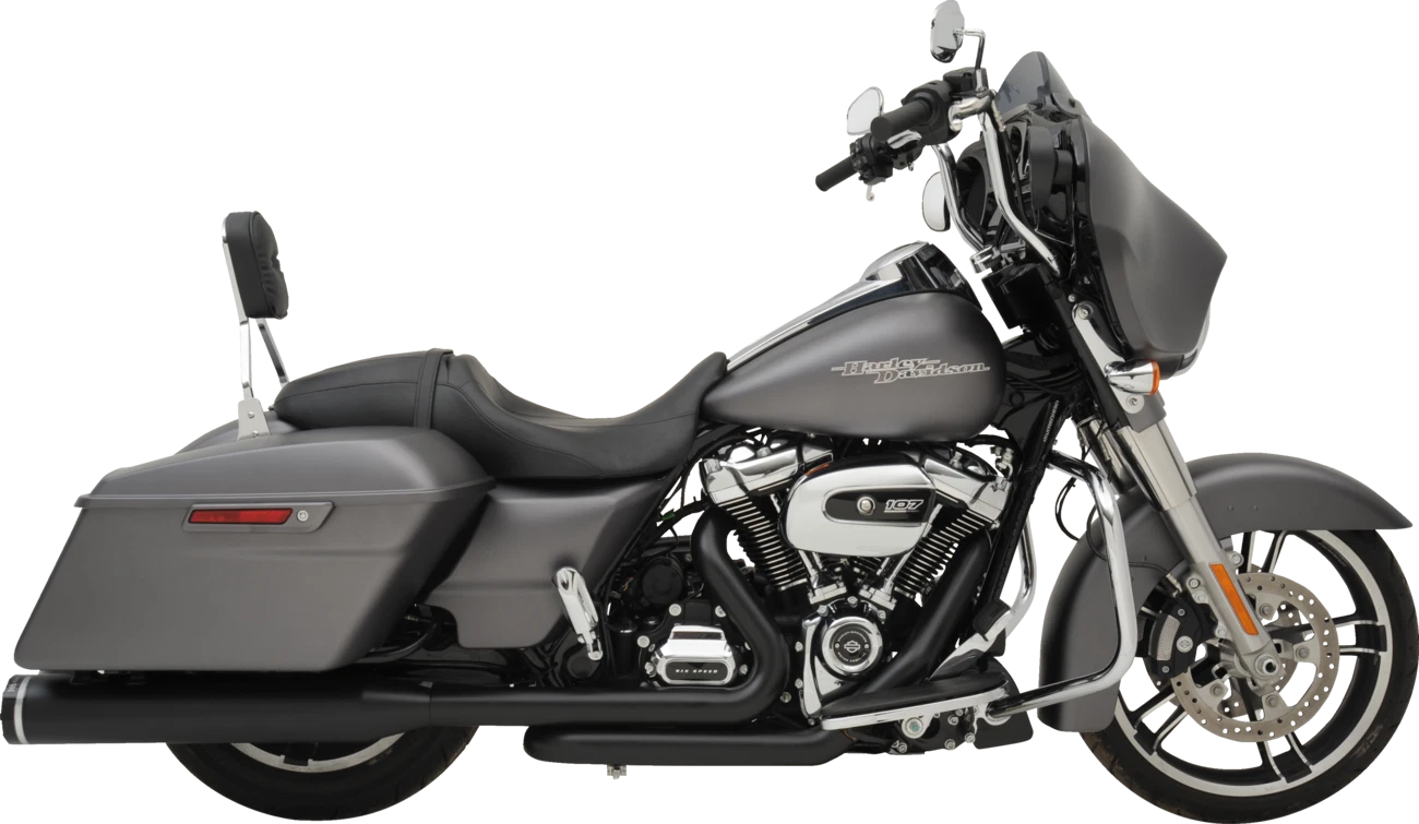 2-into-1-into-2 Dominator-SR Exhaust System for - Black